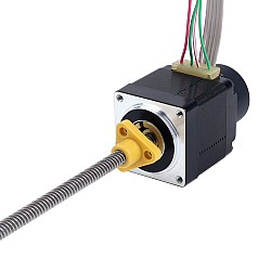 Nema 11 Harici Acme Lineer Adım Motoru 1.0A 32.2mm Yığın Optik Döner Kodlayıcı 300PPR