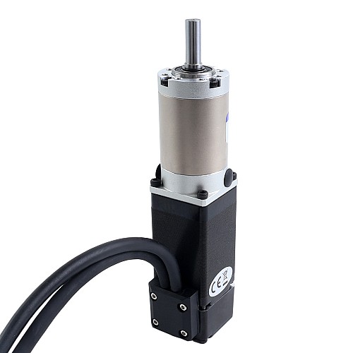 Nema 11 Kapalı Döngü Step Motor L=51mm EG Serisi Planet Redüktörlü Dişli Oranı 100:1 - 11HS20-1004D-E1000-EGS100 | StepperOnline