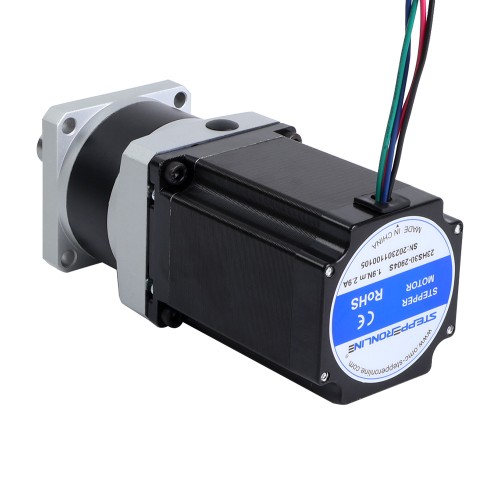 Nema 23 Step Motor L=76,5 mm Dişli Oranı 5:1 MG Serisi Planet Dişli Kutusu