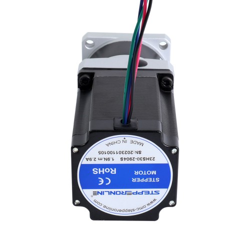 Nema 23 Step Motor L=76,5 mm Dişli Oranı 5:1 MG Serisi Planet Dişli Kutusu