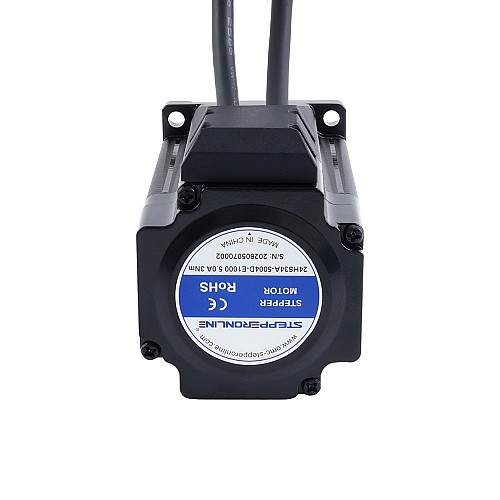 S Serisi Standart Nema 24 Kapalı Döngü Adım Motoru 3.0Nm(424.83oz.in) Kodlayıcı 1000PPR(4000CPR) - 24HS34A-5004D-E1000 | StepperOnline