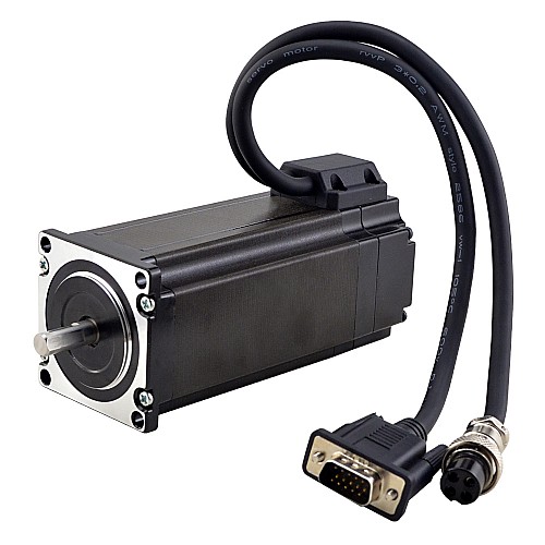 TS Serisi 3,0 Nm (424,83 oz.in) 1 Eksenli Kapalı Döngü Adım CNC Kiti Nema 23 Motor ve Sürücü