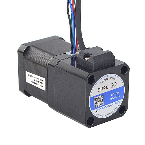 Elektromanyetik Frenli P Serisi Nema 17 Adım Motoru 48 Ncm (67,99 oz.in) Elektromanyetik Frenli P Serisi Nema 17 Adım Motoru 48 Ncm (67,99 oz.in)