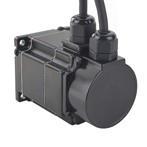 P Serisi IP65 Su Geçirmez Nema 23 Kapalı Döngü Adım Motoru 1,2 Nm (169,97 oz.in) Kodlayıcı 1000PPR (4000CPR)