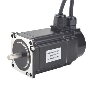 P Serisi IP65 Su Geçirmez Nema 23 Kapalı Döngü Adım Motoru 2 Nm (283,22 oz.in) Kodlayıcı 1000PPR (4000CPR)