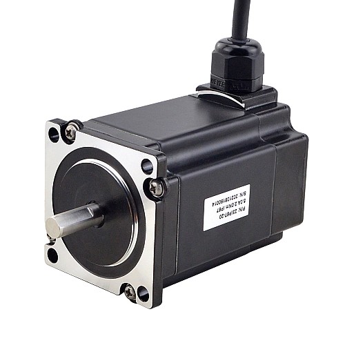 P Serisi IP67 Su Geçirmez Nema 23 Adım Motoru 5.0A 1.8Nm (254.90oz.in)