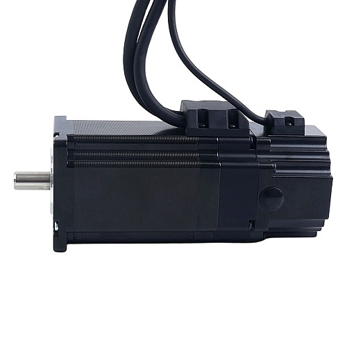 S Seri Nema 24 Kapalı Döngü Step Motor 3,0Nm(424,92oz.in) Elektromanyetik Frenli 2,8Nm(396,51oz.in) - 24HS34-5004D-E1000-B280 | StepperOnline