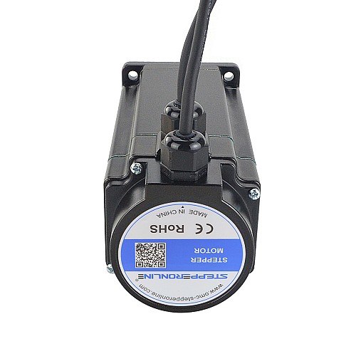 P Serisi Ip65 Su Geçirmez Nema 34 Kapalı Döngü Adım Motoru 12 Nm (1700oz.in) Kodlayıcı 1000PPR (4000CPR)