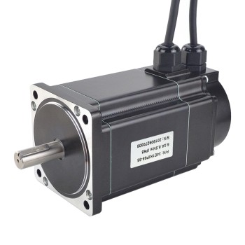 P Serisi IP65 Su Geçirmez Nema 34 Kapalı Döngü Adım Motoru 8,5 Nm (1203,94 oz.in) Kodlayıcı 1000PPR (4000CPR)