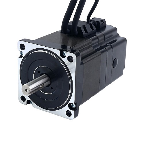 S Seri Nema 34 Kapalı Döngü Step Motor 4,3Nm(608,93oz.in) Elektromanyetik Frenli 7,0Nm(991,28oz.in) - 34HS30-6004D-E1000-B700 | StepperOnline