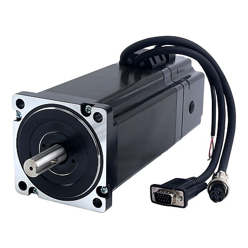 S Seri Nema 34 Kapalı Döngü Step Motor 12Nm(1699,34oz.in) Elektromanyetik Frenli 7,0Nm(991,28oz.in) - 34HS60-6004D-E1000-B700 | StepperOnline