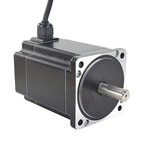 P Serisi IP65 Su Geçirmez Nema 34 Adım Motoru 6.0A 8.5Nm (1203.94oz.in)