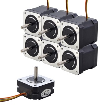 VORON 2.4 ve Afterburner 3D Yazıcı Yükseltilmiş Nema 17 Adım Motoru Kiti 17HS19-2004S1-H ve 17HS08-1004S-H