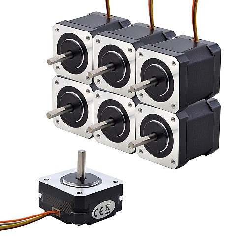 VORON 2.4 ve Afterburner 3D Yazıcı Yükseltilmiş Nema 17 Adım Motoru Kiti 17HS19-2004S1-H ve 17HS08-1004S-H VORON 2.4 ve Afterburner 3D Yazıcı Yükseltilmiş Nema 17 Adım Motoru Kiti 17HS19-2004S1-H ve 17HS08-1004S-H
