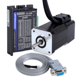 1 Eksenli Kapalı Döngü Adım CNC Kiti 80 Ncm (113,29 oz.in) Nema 17 Motor ve Sürücü