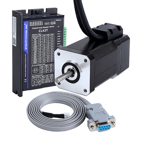 1 Eksenli Kapalı Döngü Adım CNC Kiti 80 Ncm (113,29 oz.in) Nema 17 Motor ve Sürücü 1 Eksenli Kapalı Döngü Adım CNC Kiti 80 Ncm (113,29 oz.in) Nema 17 Motor ve Sürücü