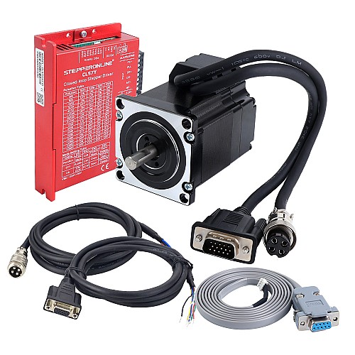 YS Serisi 1 Eksenli Kapalı Döngü Adımlı CNC Kiti V2.0 1,20 Nm (169,93 oz.in) Nema 23 Motor ve Sürücü - 1-CL57Y-S12-V20 | StepperOnline