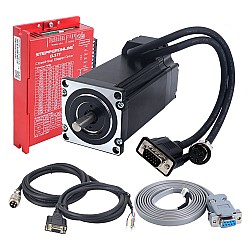 YS Serisi 1 Eksenli Kapalı Döngü Adım Motoru CNC Kiti V2.0 3,00 Nm (424,83 oz.in) Nema 23 Motor 2,0 m Kablolar ve Sürücü ile