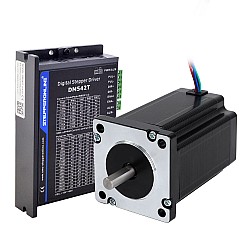 1 Eksenli Step Motor CNC Kiti 3,1 Nm (439 oz.in) Nema 24 Step Motor ve Sürücü
