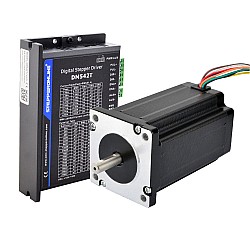 1 Eksenli Adım Motoru Kiti 4.0 Nm (566 oz.in) Nema 24 Adım Motoru ve Sürücüsü