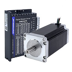 TES Serisi 1 Eksenli Step CNC Seti 3,0Nm(424,83oz.in) Nema 23 Step Motor ve Sürücü DM542TE