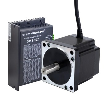 ABD Deposu İndirimi - 1 Eksenli Step Motor CNC Kiti 4,8 Nm (679,74 oz.in) Nema 34 Step Motor ve Sürücü