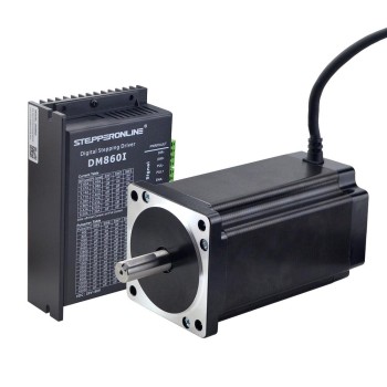 1 Eksenli Step Motor CNC Kiti 12.0Nm (1699.68oz.in) Nema 34 Step Motor ve Sürücü