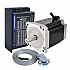 TES Serisi 1 Eksen Step Motor CNC Kiti 8,5Nm(1203,7 oz.in) Nema 34 Step Motor ve Sürücü DM860TE