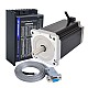 TES Serisi 1 Eksen Step Motor CNC Kiti 13,0Nm(1840,95oz.in) Nema 34 Step Motor ve Sürücü DM860TE - 1-DM860TE-34HS59 | StepperOnline