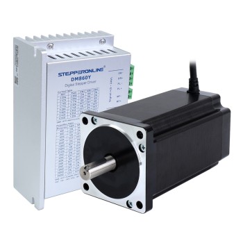 YS Serisi 1 Eksenli Step Motor CNC Kiti 12,0 Nm (1699,34 oz.in) Nema 34 Step Motor ve Sürücü