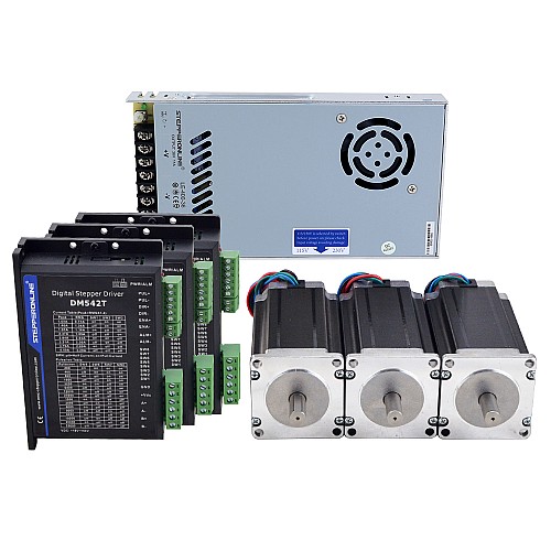 S Serisi 3 Eksenli CNC Freze Takımı 3,0 Nm (425 oz.in) Nema 23 Adım Motoru ve Sürücüsü S Serisi 3 Eksenli CNC Freze Takımı 3,0 Nm (425 oz.in) Nema 23 Adım Motoru ve Sürücüsü