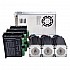 3 Eksenli Step Motor CNC Kiti 3.0Nm (425oz.in) 4.2A Nema 23 Step Motor ve Sürücü DM556T ve 48V Güç Kaynağı