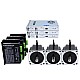 3 Eksenli Step Motor CNC Kiti 8,0 Nm (1132,89 oz.in) Nema 34 Step Motor ve Sürücü ve 60 V Güç Kaynağı