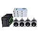 4 Eksenli Step Motor CNC Kiti 8,0 Nm (1132,89 oz.in) Nema 34 Step Motor ve Sürücü ve 60 V Güç Kaynağı