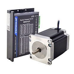 1 Eksenli Adım CNC Kiti 1,89 Nm (267,65 oz.in) Nema 23 Adım Motoru ve Sürücüsü