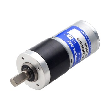 CN Satışta - Fırçalı 12V DC Dişli Motoru 0,46Kg.cm/237RPM 19:1 Planet Dişli Kutusu ile