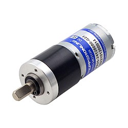 Fırçalanmış 12V DC Dişli Motoru 0,54Kg.cm/199RPM 23:1 Planet Dişli Kutusu ile