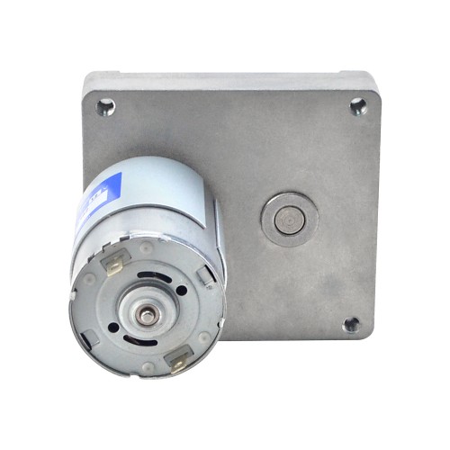Fırçalı 12V DC Dişli Motoru 35Kg.cm/5.7RPM 392:1 Dikdörtgen Mahmuzlu Dişli Kutusu