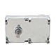 Fırçalı 12V DC Dişli Motoru 100Kg.cm/3.3RPM 1269:1 Dikdörtgen Mahmuzlu Dişli Kutusu
