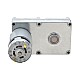 Fırçalı 12V DC Dişli Motoru 100Kg.cm/4RPM 590:1 Dikdörtgen Mahmuzlu Dişli Kutusu