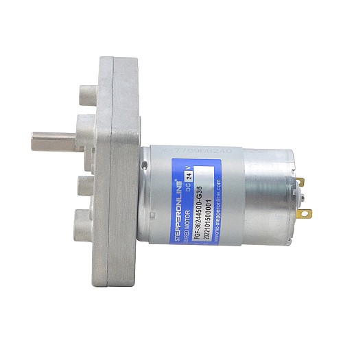 CN Satışta - Fırçalı 24V DC Dişli Motoru 7Kg.cm/100RPM 36:1 Dikdörtgen Mahmuzlu Şanzıman CN Satışta - Fırçalı 24V DC Dişli Motoru 7Kg.cm/100RPM 36:1 Dikdörtgen Mahmuzlu Şanzıman