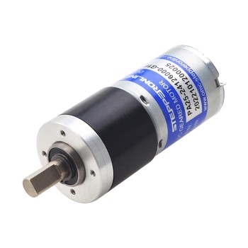 CN Satışta - Fırçalı 12V DC Dişli Motoru 0,38Kg.cm/281RPM 16:1 Planet Dişli Kutusu ile