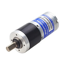 CN Satışta - Fırçalı 12V DC Dişli Motoru 0,38Kg.cm/281RPM 16:1 Planet Dişli Kutusu ile