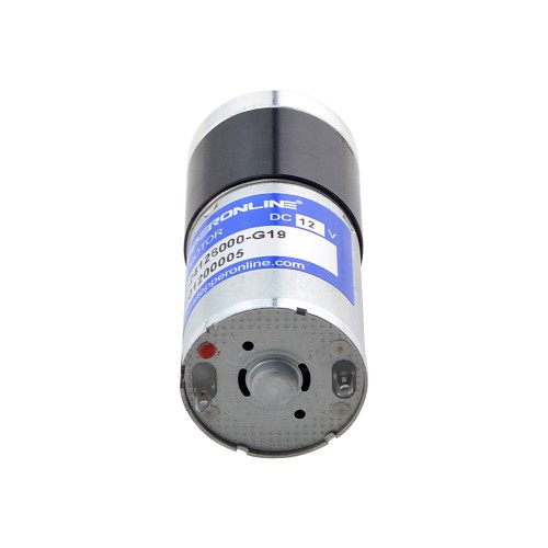 CN Satışta - Fırçalı 12V DC Dişli Motoru 0,46Kg.cm/237RPM 19:1 Planet Dişli Kutusu ile