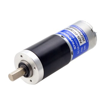 CN Satışta - Fırçalı 12V DC Dişli Motoru 6,5Kg.cm/12RPM 361:1 Planet Dişli Kutusu ile