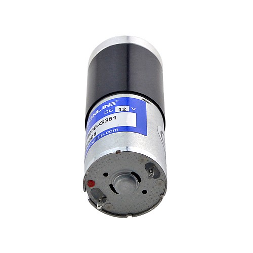 Fırçalı 12V DC Dişli Motoru 6,5Kg.cm/12RPM 361:1 Planet Dişli Kutusu ile Fırçalı 12V DC Dişli Motoru 6,5Kg.cm/12RPM 361:1 Planet Dişli Kutusu ile
