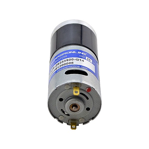 Fırçalanmış 24V DC Dişli Motoru 0,57Kg.cm/334RPM 13,7:1 Planet Dişli Kutusu ile Fırçalanmış 24V DC Dişli Motoru 0,57Kg.cm/334RPM 13,7:1 Planet Dişli Kutusu ile