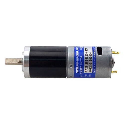 CN Satışta - Fırçalı 24V DC Dişli Motoru 1,8Kg.cm/90RPM 51:1 Planet Dişli Kutusu ile CN Satışta - Fırçalı 24V DC Dişli Motoru 1,8Kg.cm/90RPM 51:1 Planet Dişli Kutusu ile