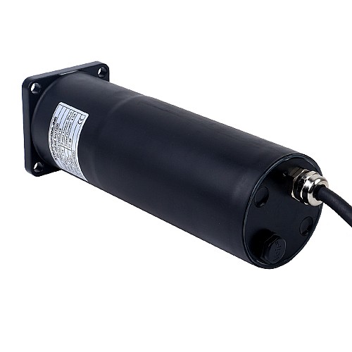 Fırçalanmış 24V DC Dişli Motoru 5Nm (708.06oz.in) 100RPM 18:1 Planet Dişli Kutusu ile IP66 155°C [311°F]