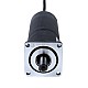 Fırçalanmış 24V DC Dişli Motoru 5Nm (708.06oz.in) 100RPM 18:1 Planet Dişli Kutusu ile IP66 155°C [311°F]